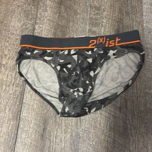 2Xist Camo Briefs- Worn